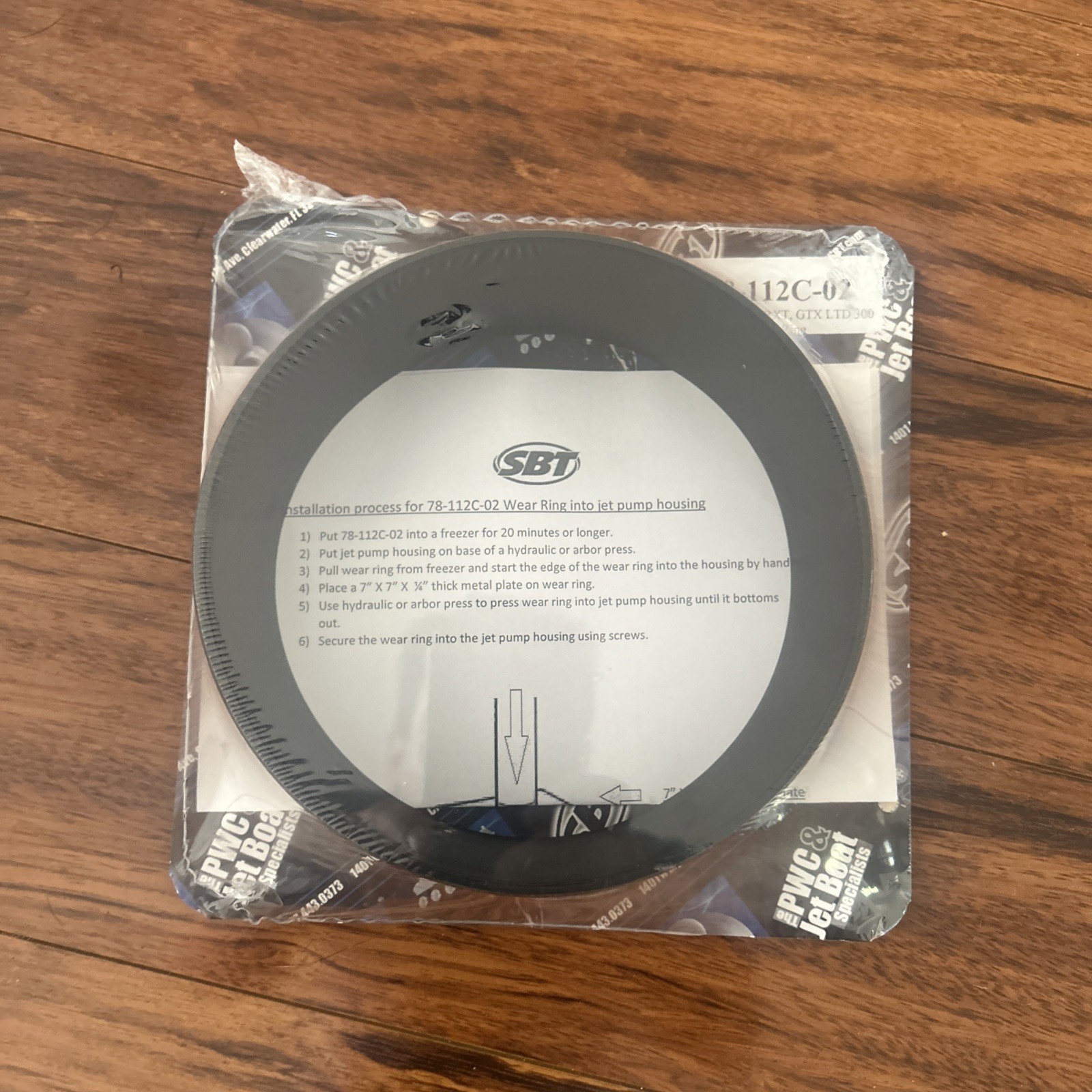 NEW SBT SEA-DOO 161MM WEAR RING 267000917 267000917 230 300 2016 +