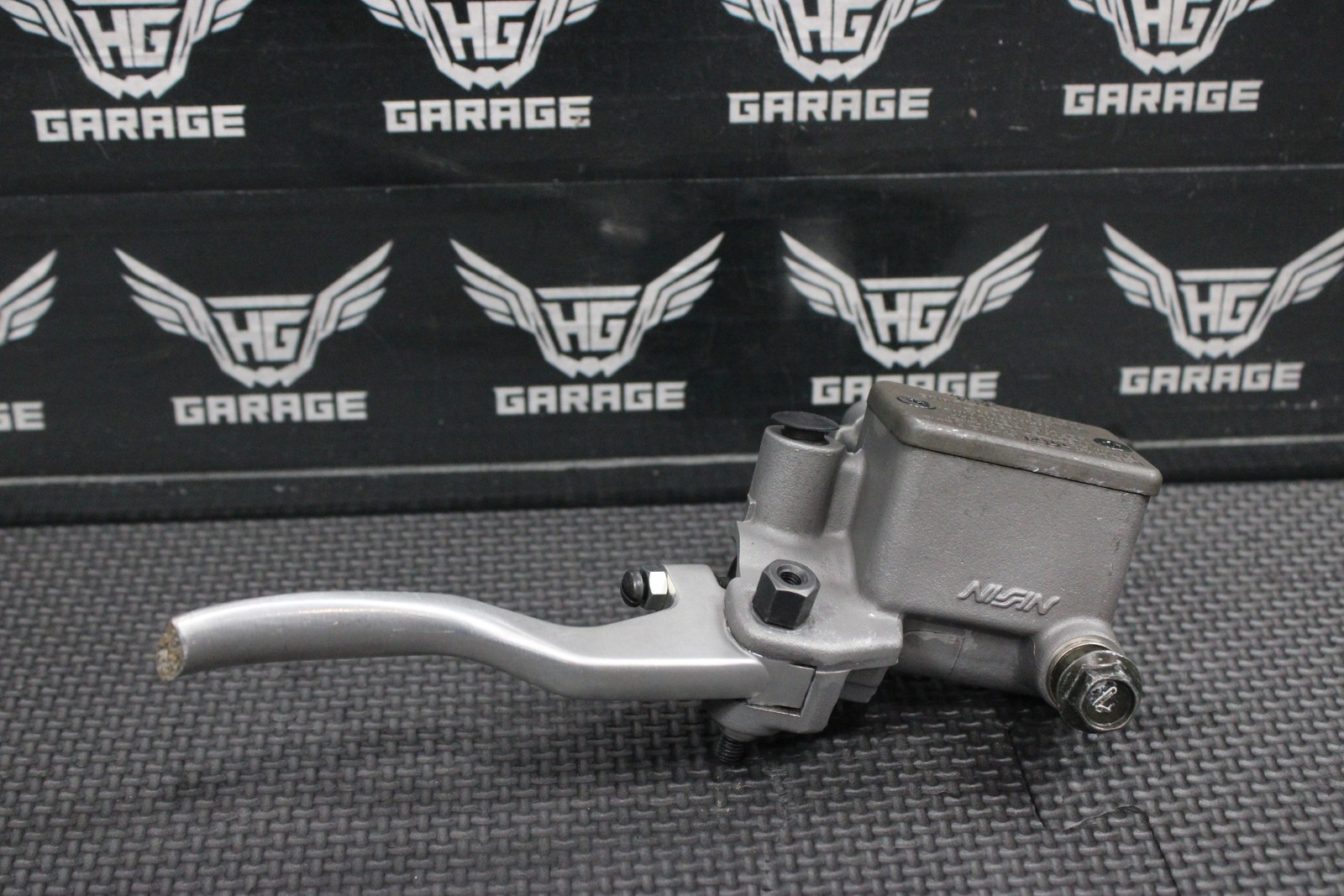 1998 SUZUKI RMX250 OEM NISSIN FRONT BRAKE MASTER CYLINDER W/ LEVER