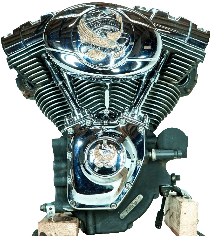 07 Harley Electra Ultra Touring FLHTCU OEM EFI Twin Cam 96 Engine Motor 65K 1364
