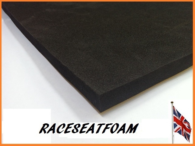Motorcycle Race Seat Foam 10mm Thick, Self Adhesive, 600mm x 300mm