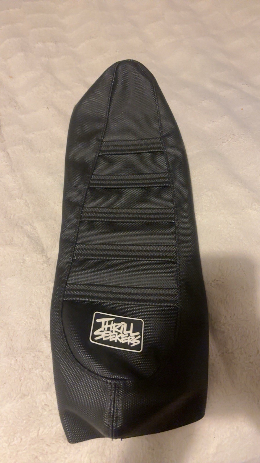 Ridstar Q20 black ribbed seat cover