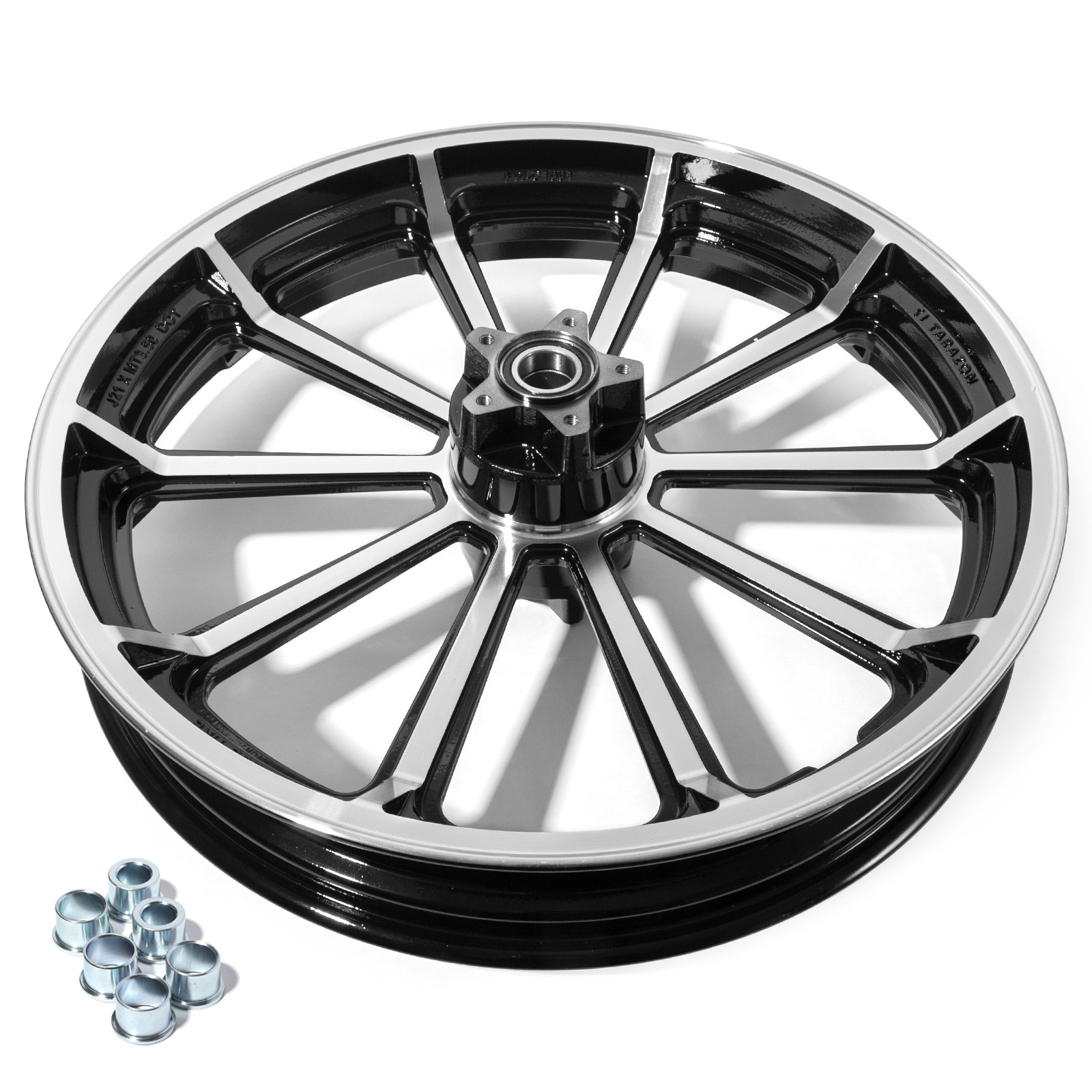 21×3.5 Front Wheel Rim Hub for Harley Touring Electra Glide Ultra Classic 84-08