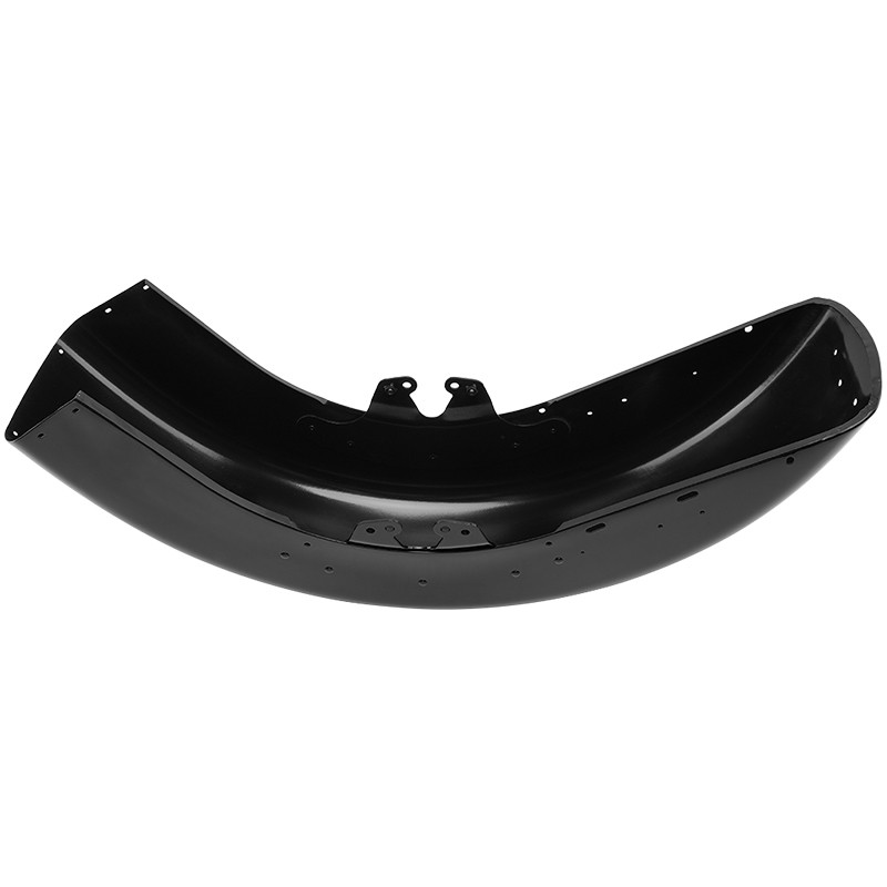 Vivid Black Front Fender Fit For Harley Touring Street Road Glide 2014-2024 2023