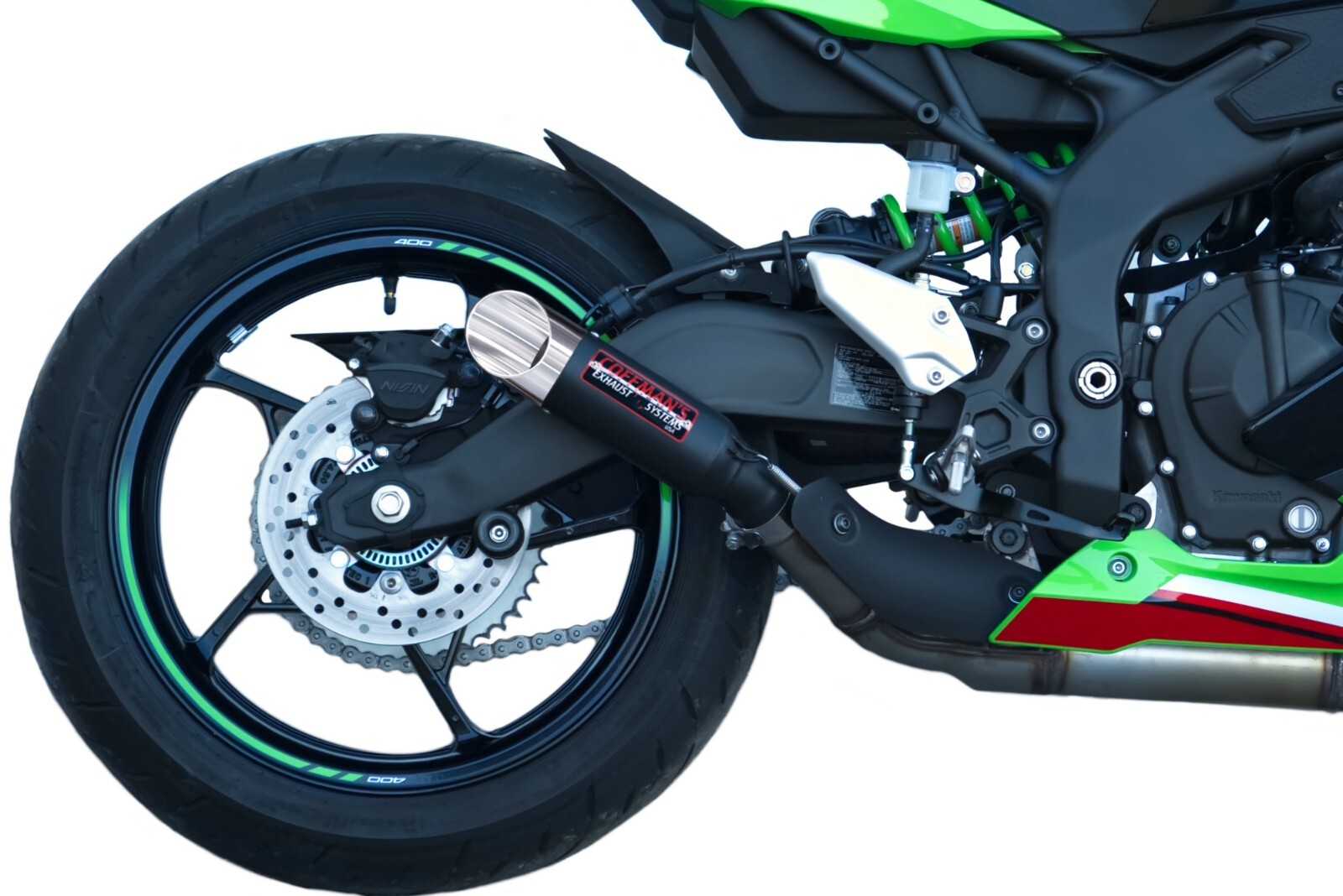 Coffman’s CLASSIC Slip-On Exhaust for Kawasaki ZX-4RR ZX-4R (2023-2026)