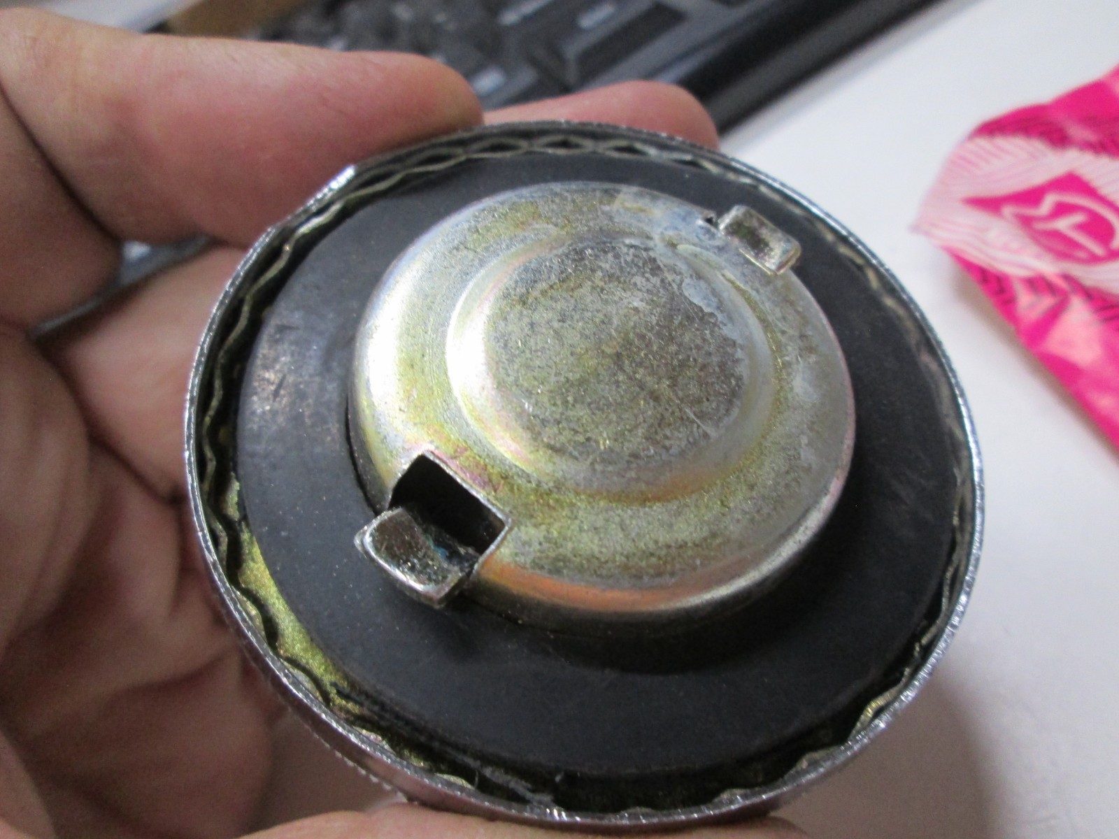 YAMAHA OEM CHROME FUEL CAP – YL1/2 YG1 RT1 HS1 AT1 CS3 CS5 L5T DT1 GT1 GT80 JT1