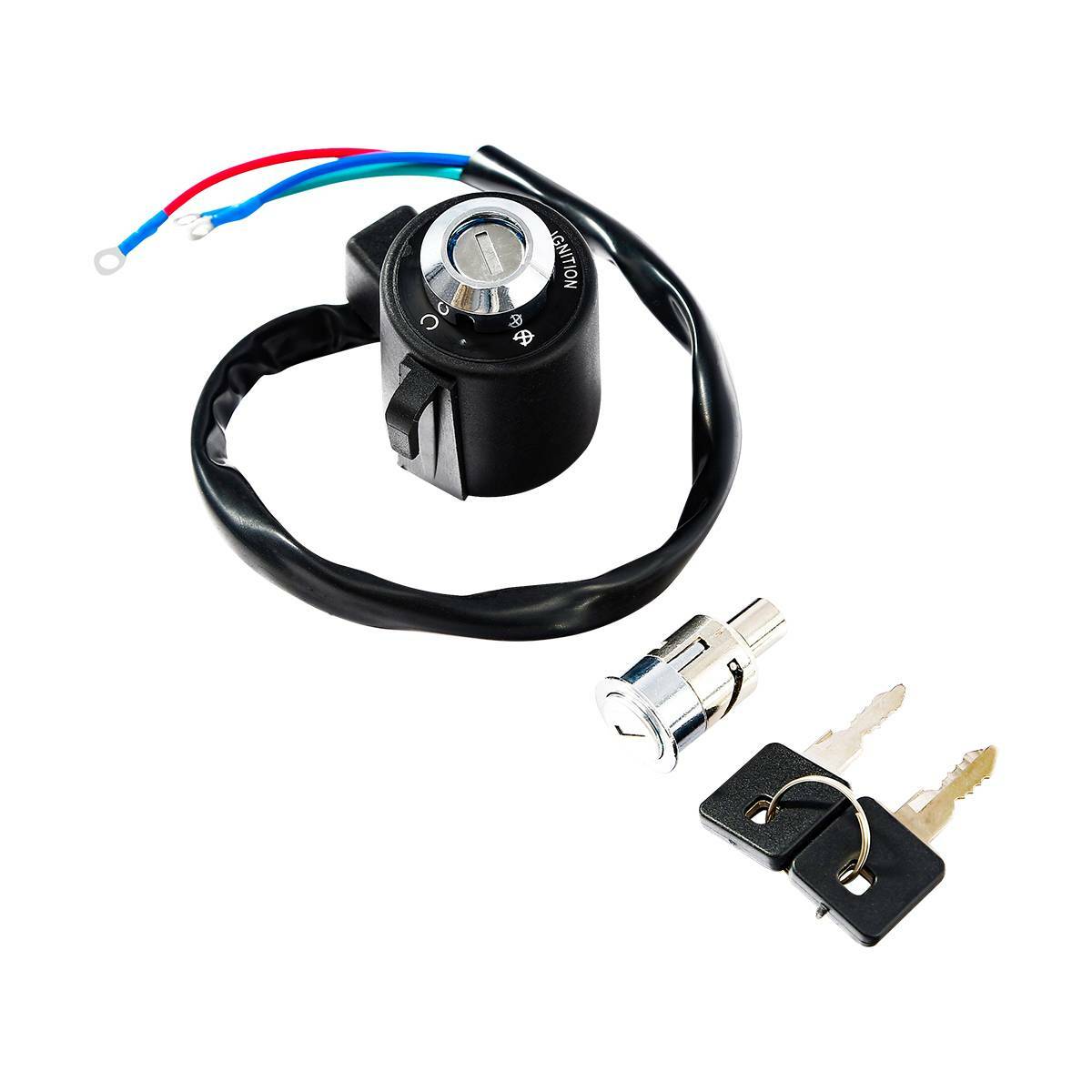 For Harley XL883 XL1200 Sportster 1995-2003 Ignition Switch & Lock Keys