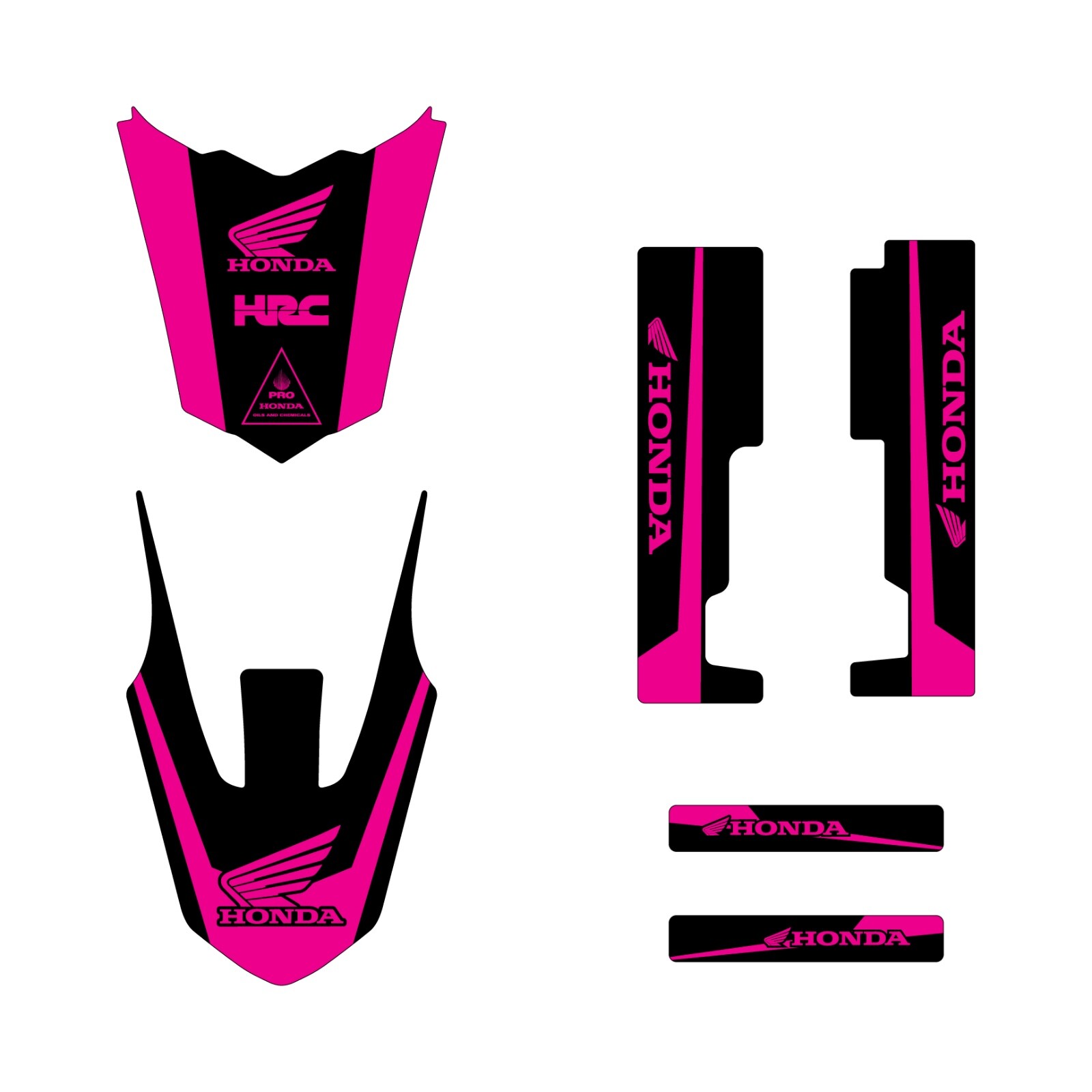 CRF110 2019-2025 trim kit black and pink FREE SHIPPING!!!