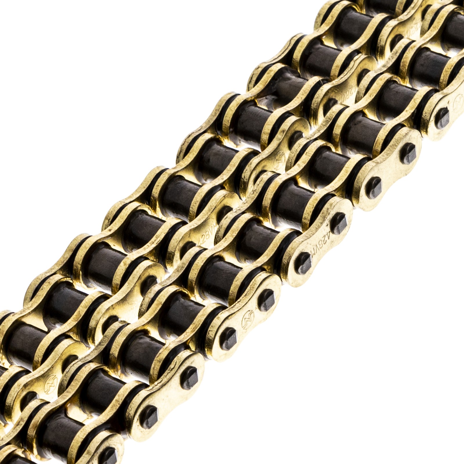 NICHE Gold 428 X-Ring Chain 120 Links With Connecting Master Link Motorcycle