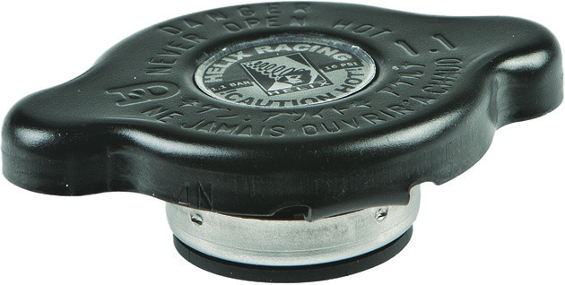 Helix Radiator Cap Black 16 PSI 1.1 Bar