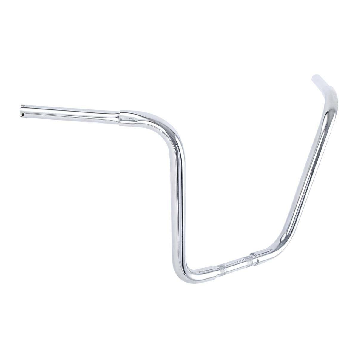 Chrome 16″ Rise Ape Hanger Bar 1 1/4″ Handlebar Fit For Harley Softail FLST FXST