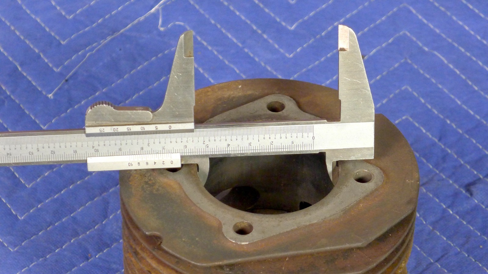 Lambretta SX 200 Innocenti Cast Iron Barrel Cylinder And Piston Used #1405
