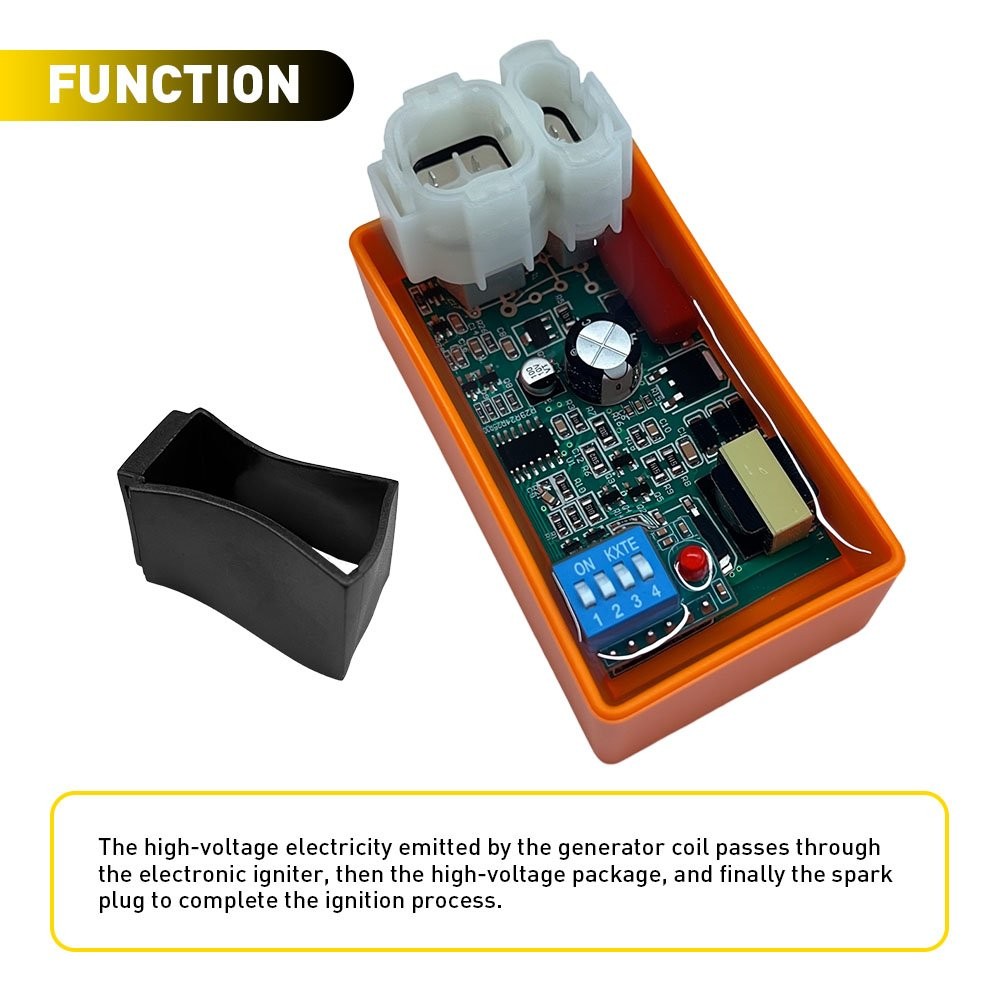 6 Pin DC CDI Box For 50CC 125CC 150CC GY6 Engine Scooter ATV Moped 1-5x