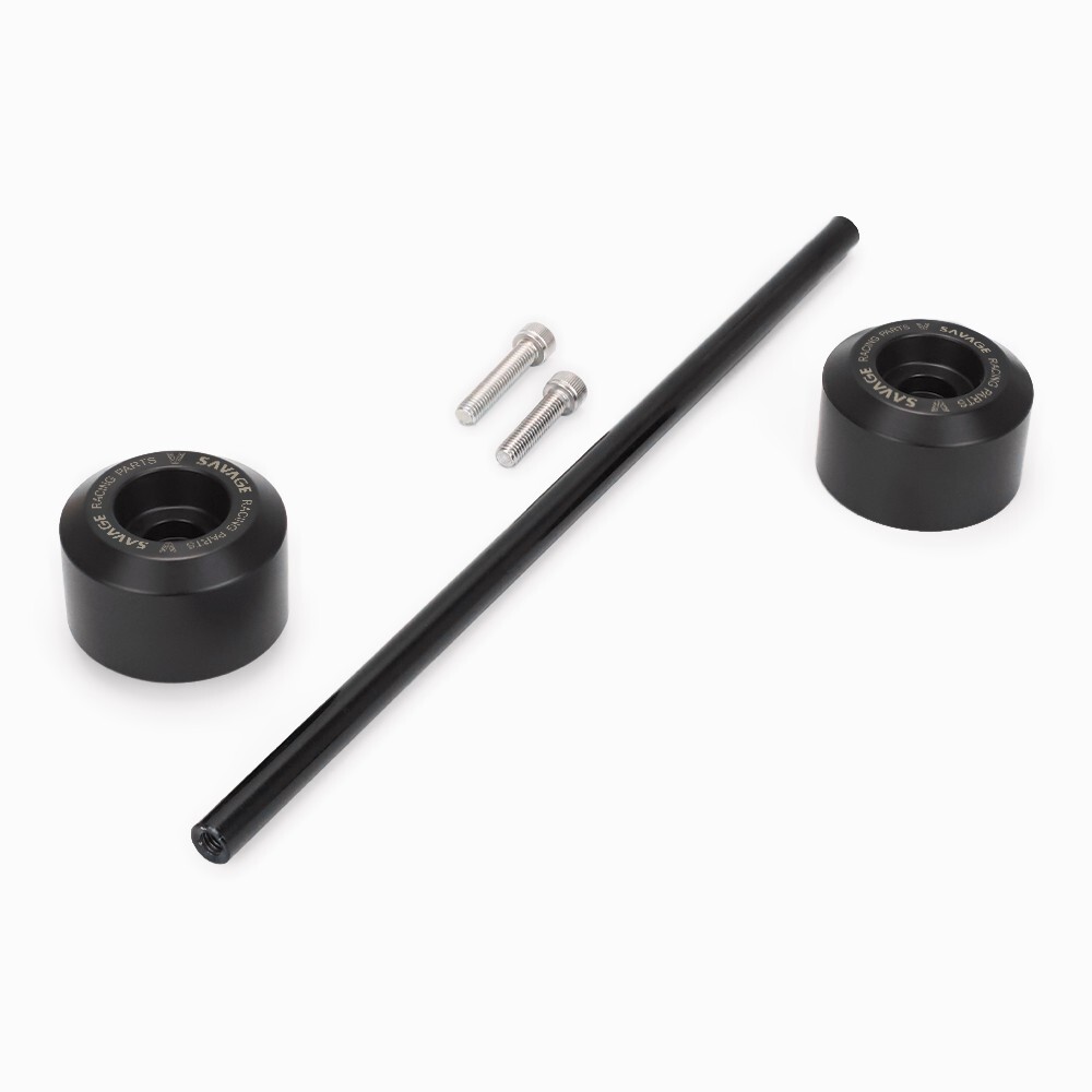 Front Rear Fork Axle Slider Wheel Protector Crash Guard For YAMAHA YZF R1 MT-10