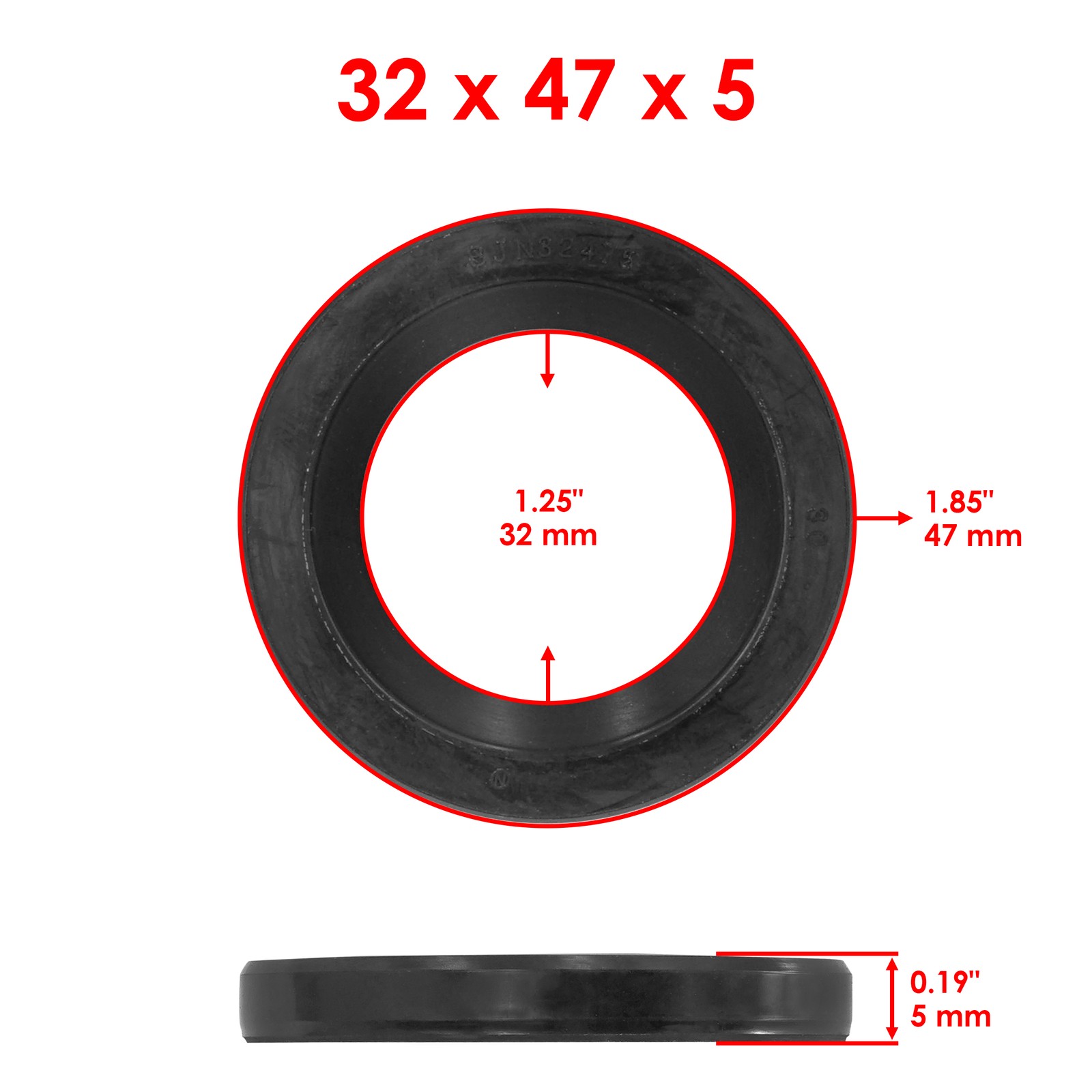 Front Wheel Ball Bearing Seal Kit for Kawasaki VN1600 Vulcan 1600 Classic 03-05