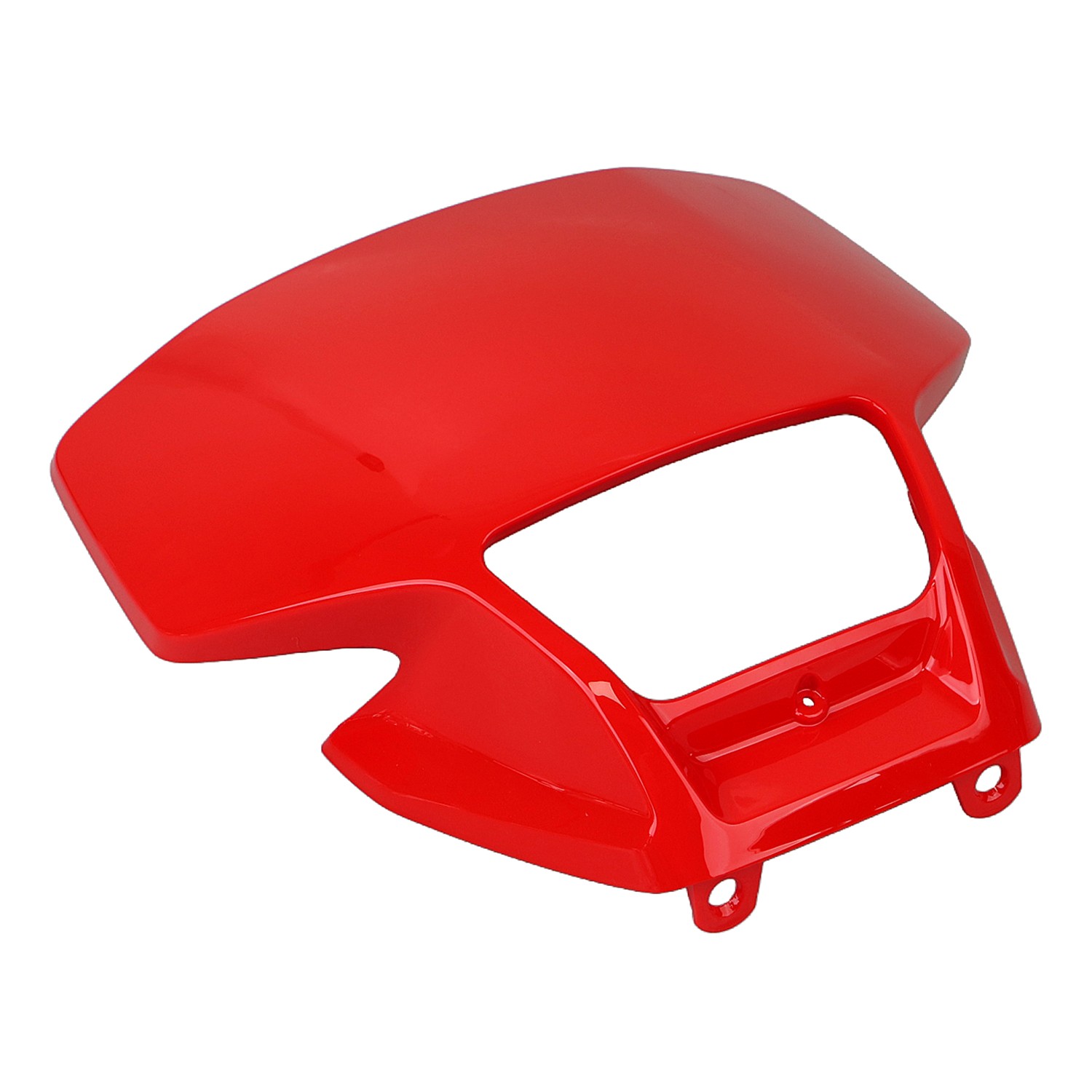 Red ABS Plastic Front Headlight Cover Shroud Visor Plate For Honda CRF450X 05-07