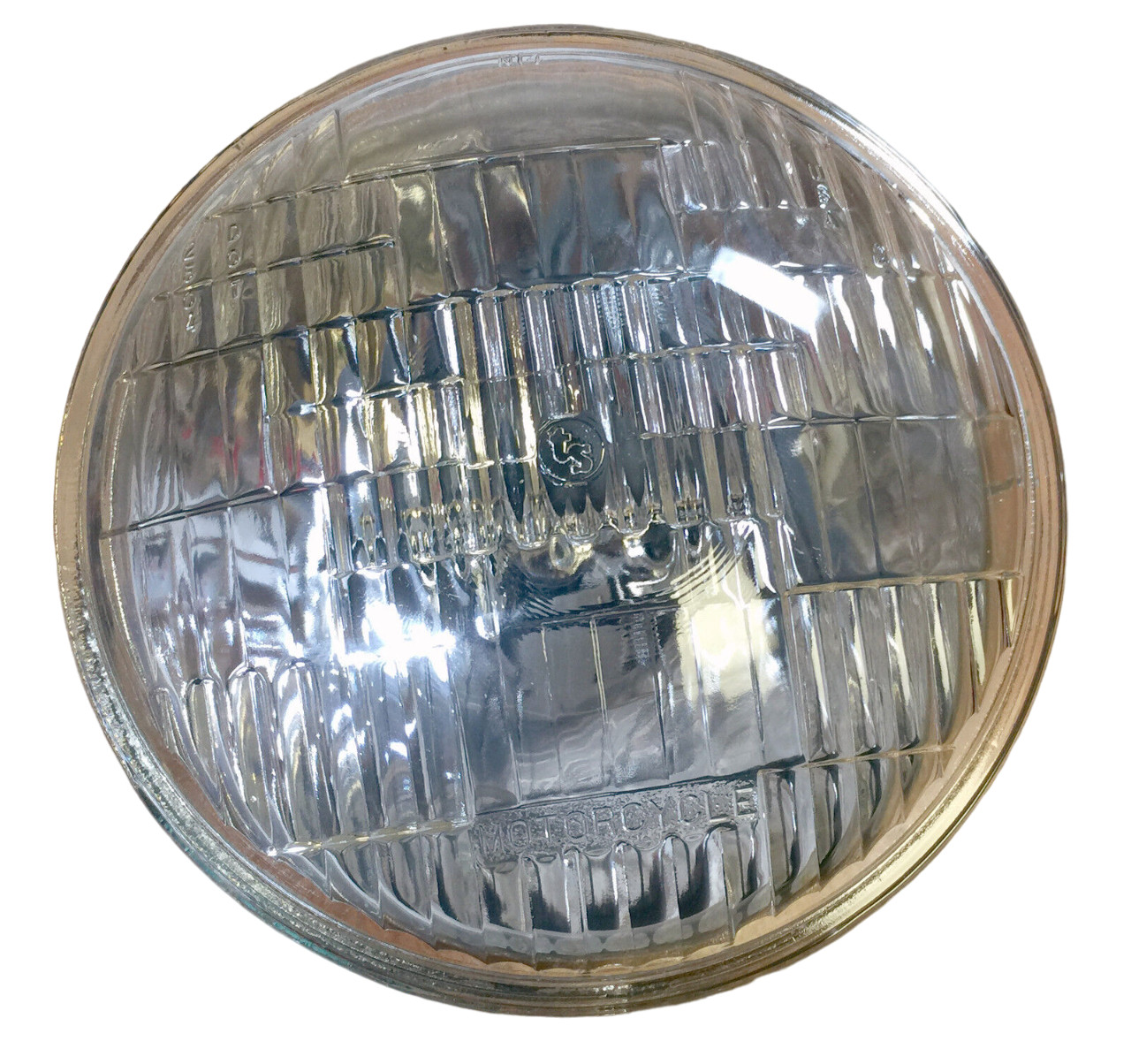Wagner H4467 5 3/4″ Round 12 V Sealed Beam Motorcycle Headlight 50W / 35W