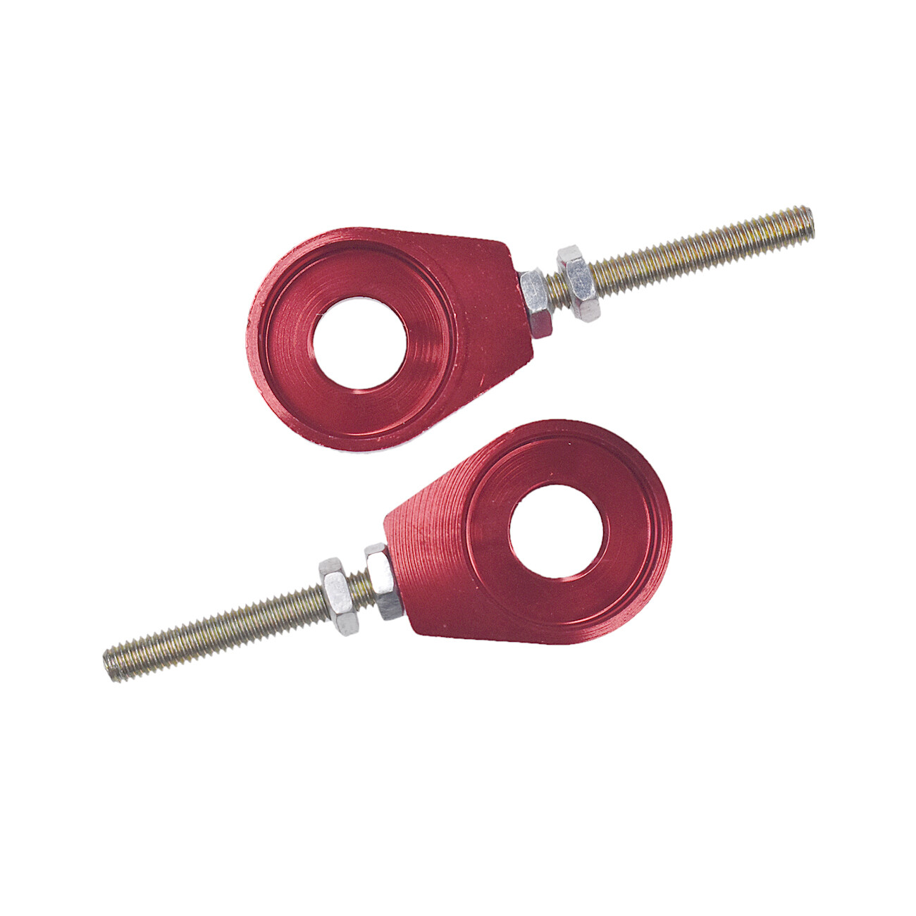 12MM CNC CHAIN ADJUSTER For HONDA XR50 CRF50 XR CRF 50 SDG SSR 107 125 12MM RED