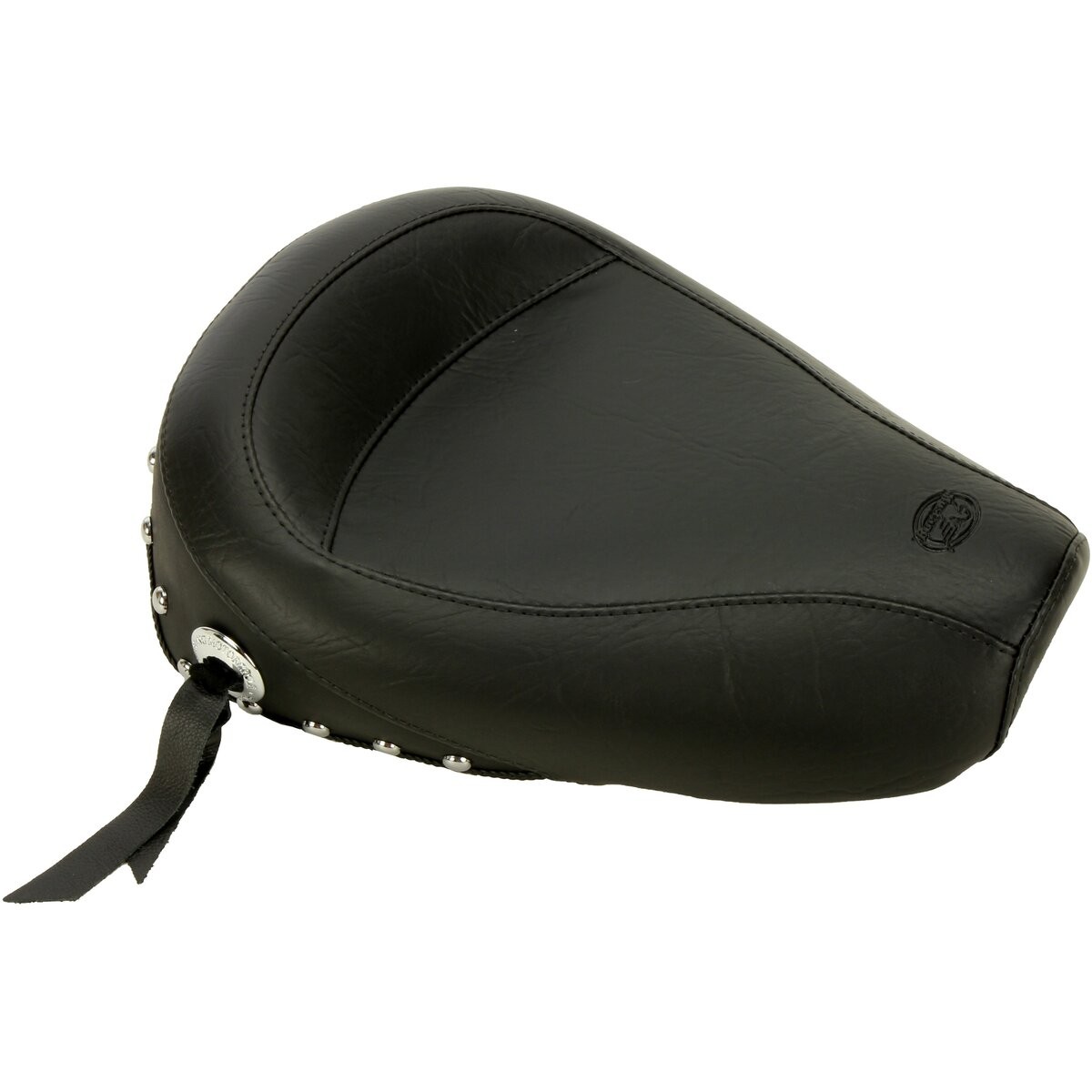 Mustang 12 1/2 in. Studded Solo Seat for Models w/3.3 Gallon Gas Tank – 75700