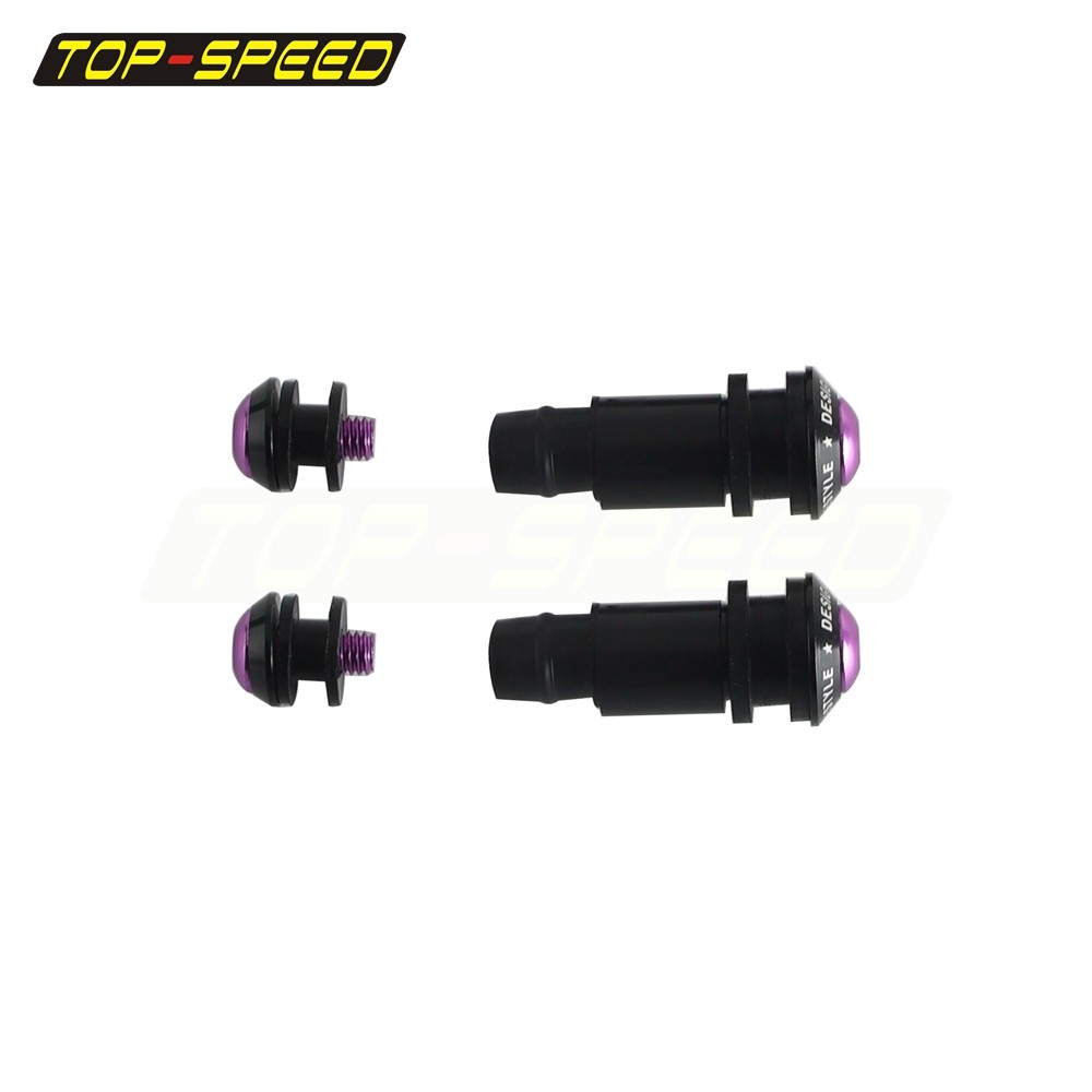 M6 Anti-Buffeting Spacer Kit Front Fairing Windshield Mounting Holes For Harley
