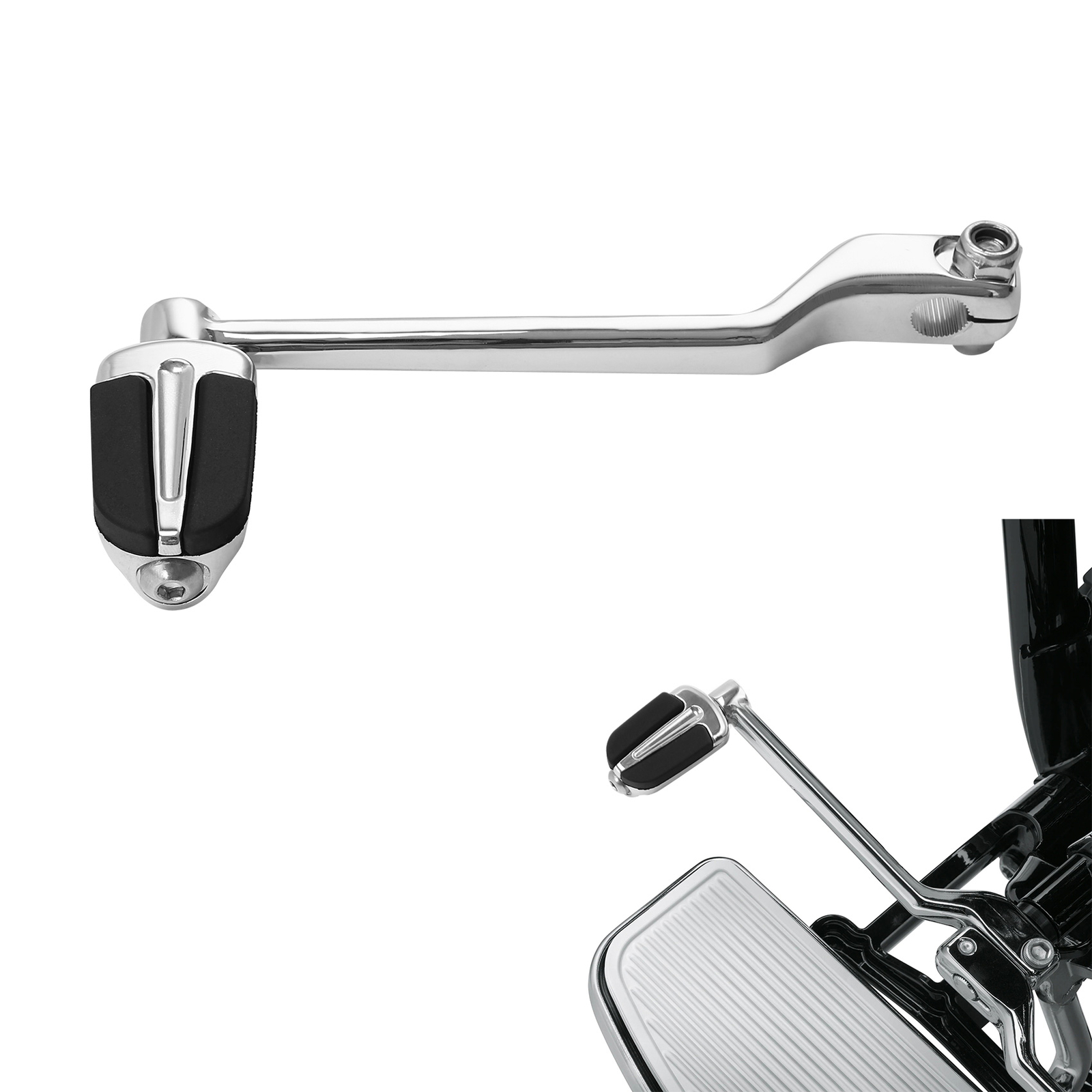 Left Front Rear Shift Shifter Lever Pedal Pegs Fit For Harley Touring 1988-Later