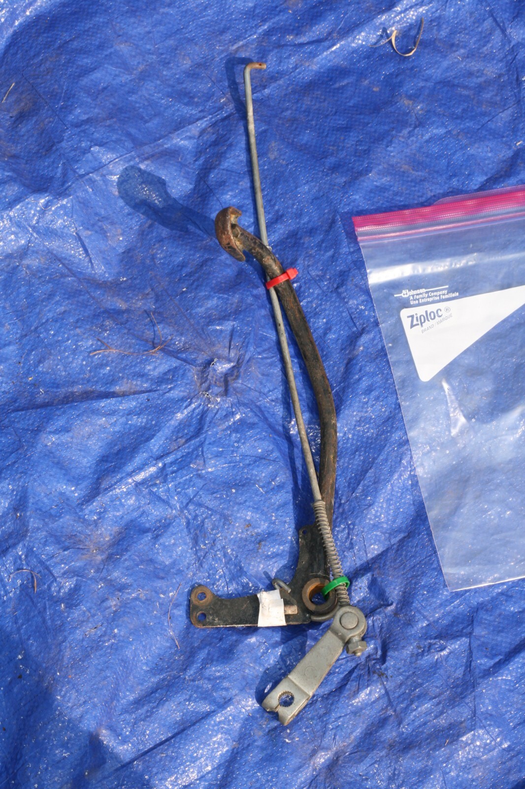 HONDA SUZUKI YAMAHA BRAKE PEDAL W/ CABLE UNSURE ???