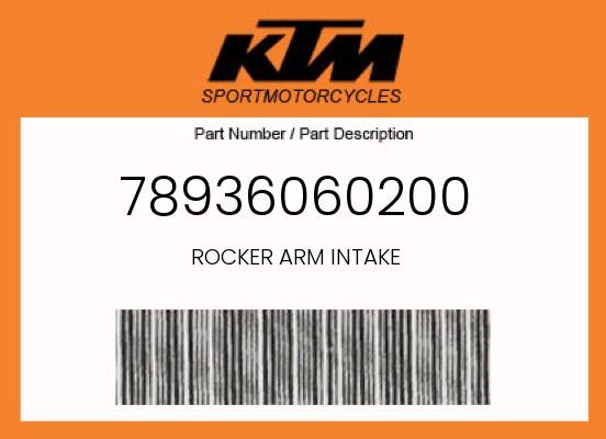 KTM Genuine Rocker Arm Intake – 78936060200