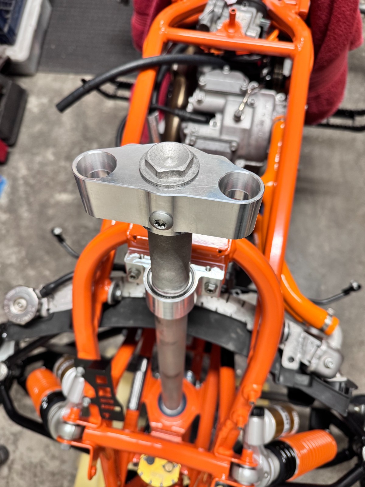 Billet Performance KTM Handle Bar Bridge Stem ATV 450-525-505 SX/XC 83001034108