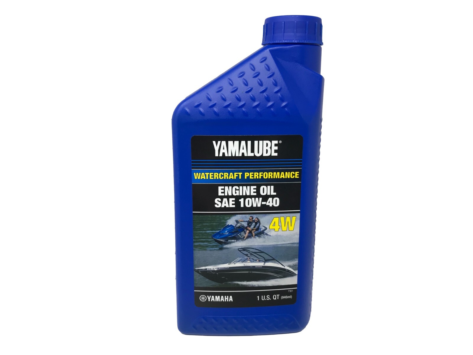 Yamaha Genuine OEM Yamalube Marine 10W-40 Oil LUB-10W40-WV-12 – 6 Pack