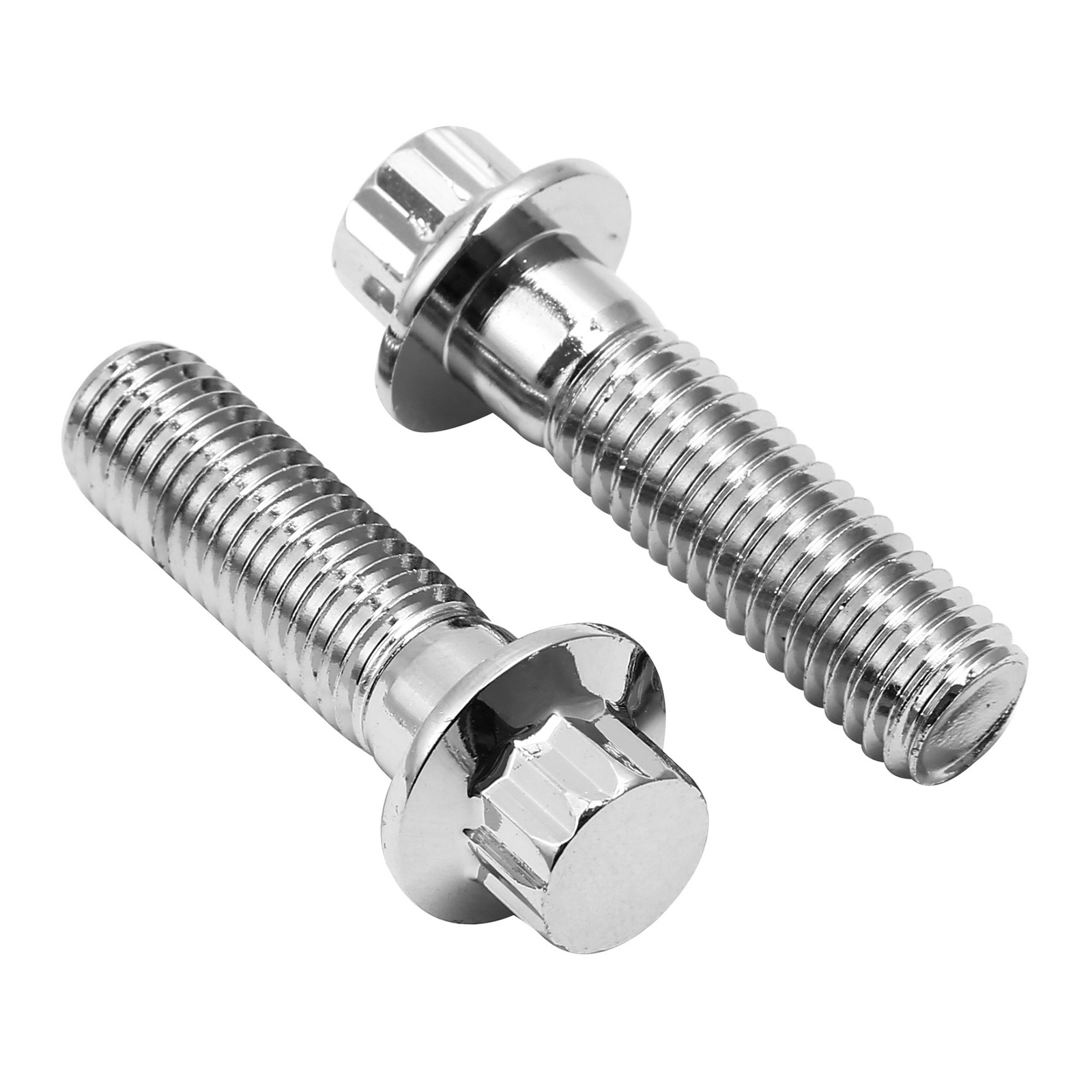 2PCS 10mm M10x1.5 Metric Front Brake Caliper Bolts Fits For Harley Touring FL