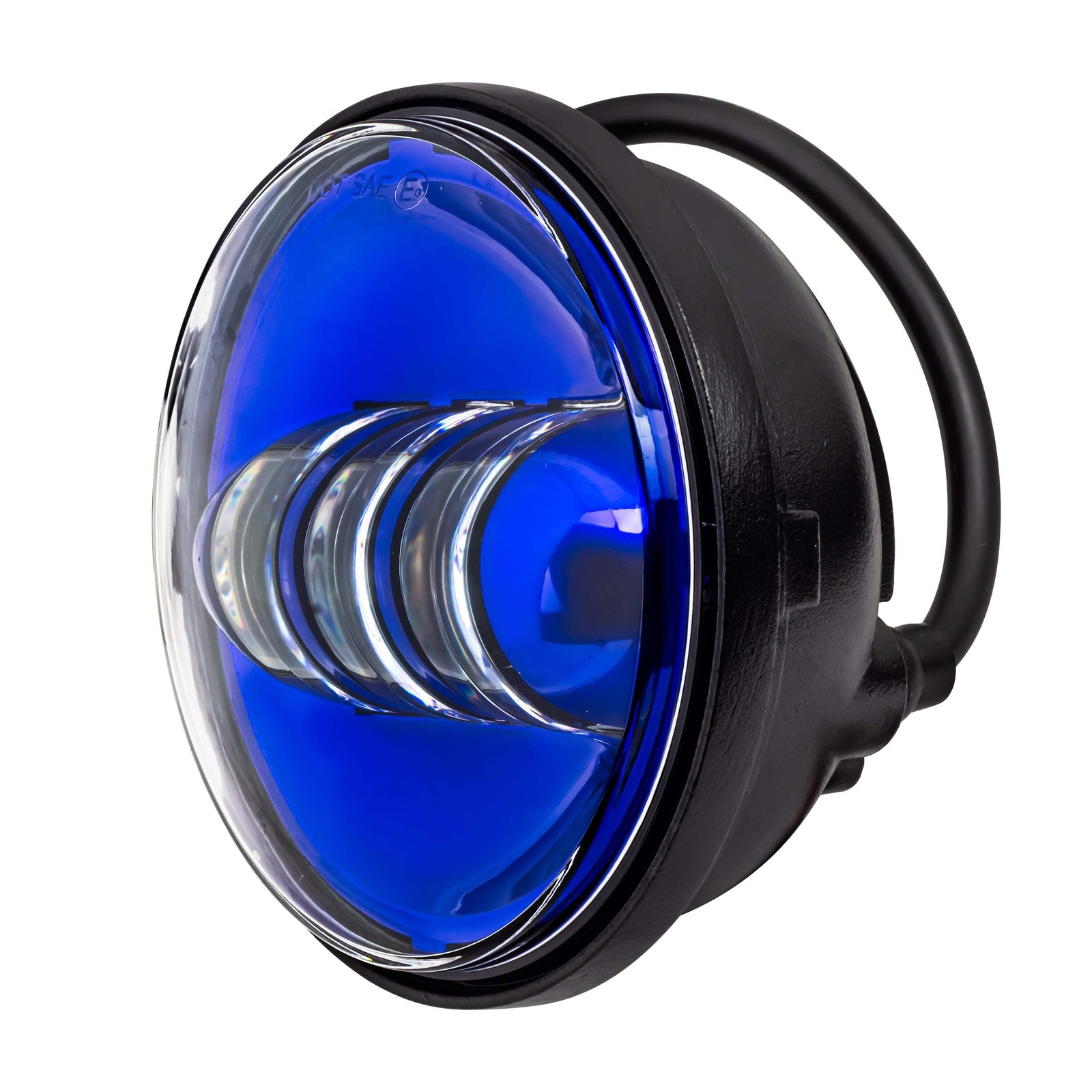 Eagle Lights Color Matched 4.5″ Red & Blue LED Passing Lamp Kit Harley-Davidson