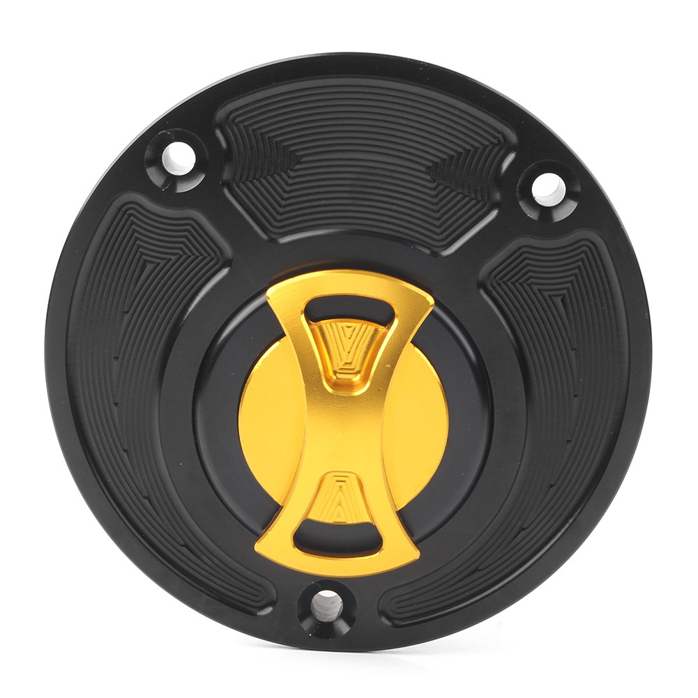 1pc Motorcycle Gold Fuel Gas Tank Cap Cover For Yamaha FJ-09/MT-09 Tracer 15-16