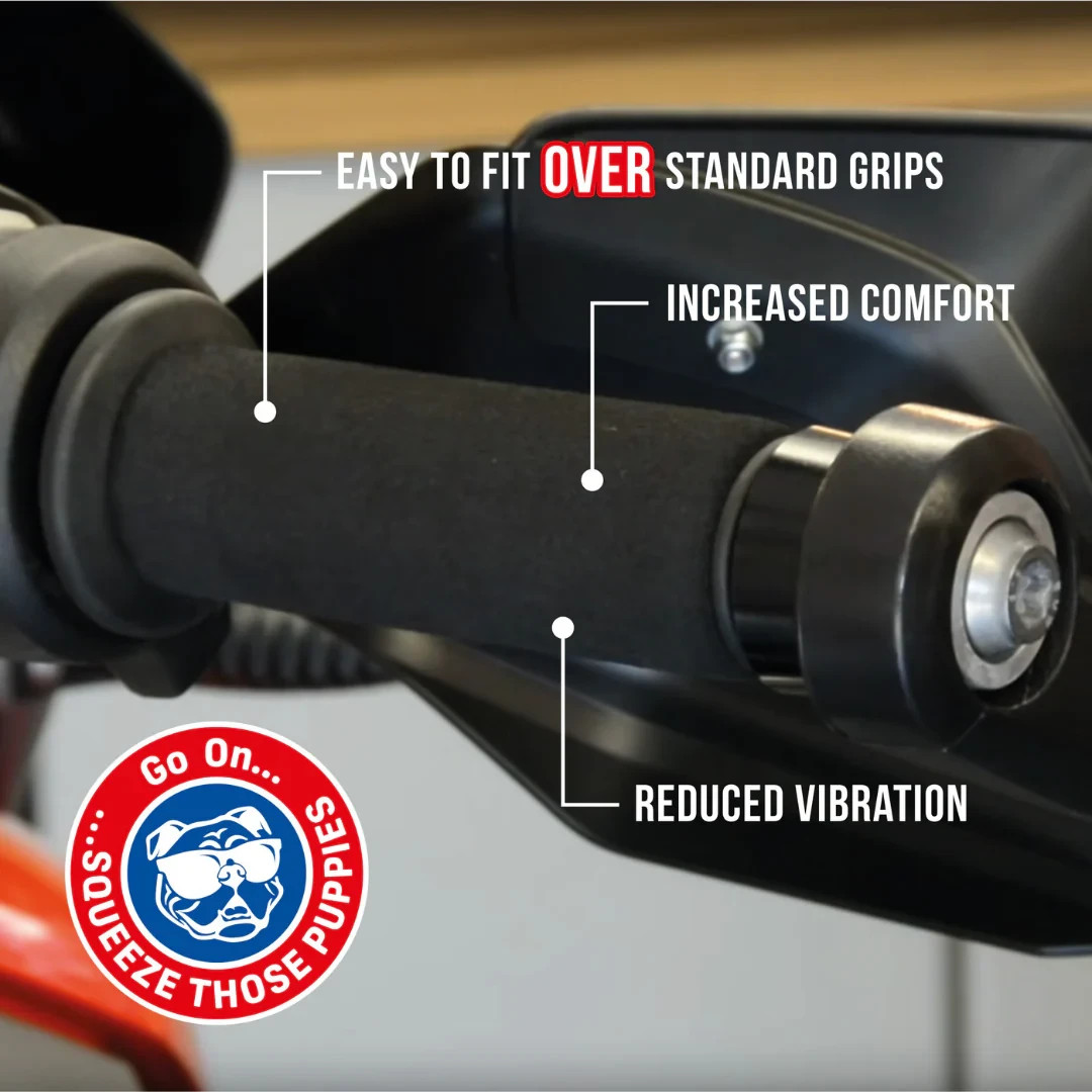 Grip Puppy Comfort Grips for Suzuki Motorcycles | 5 Year Warranty