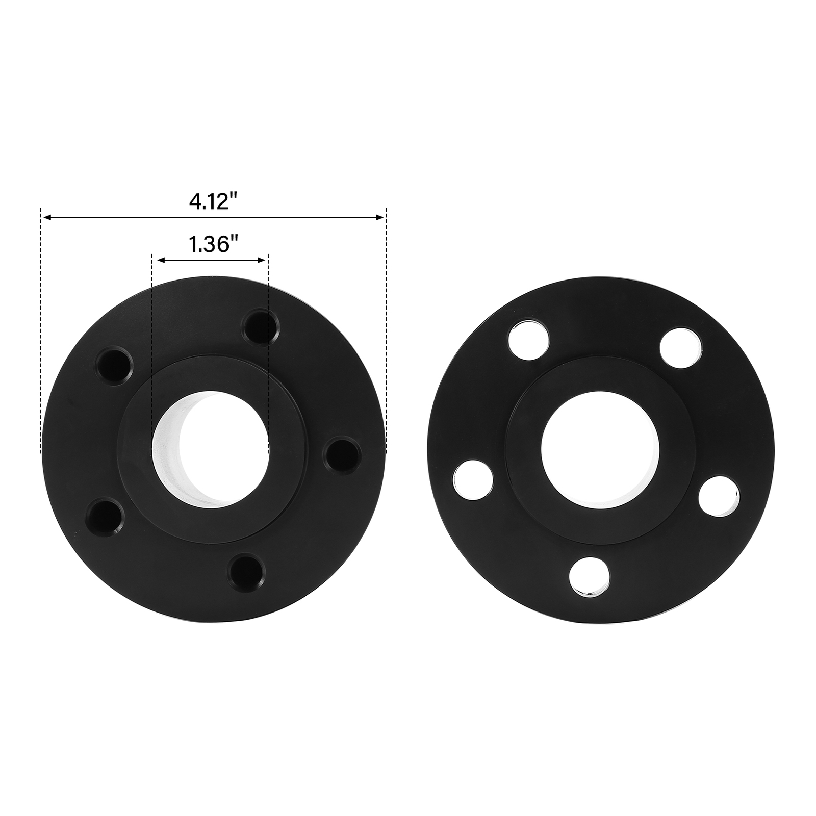 23” Front Wheel 18” Rear Wheel Hub Pulley For Harley Electra Glide 2009-Up ABS