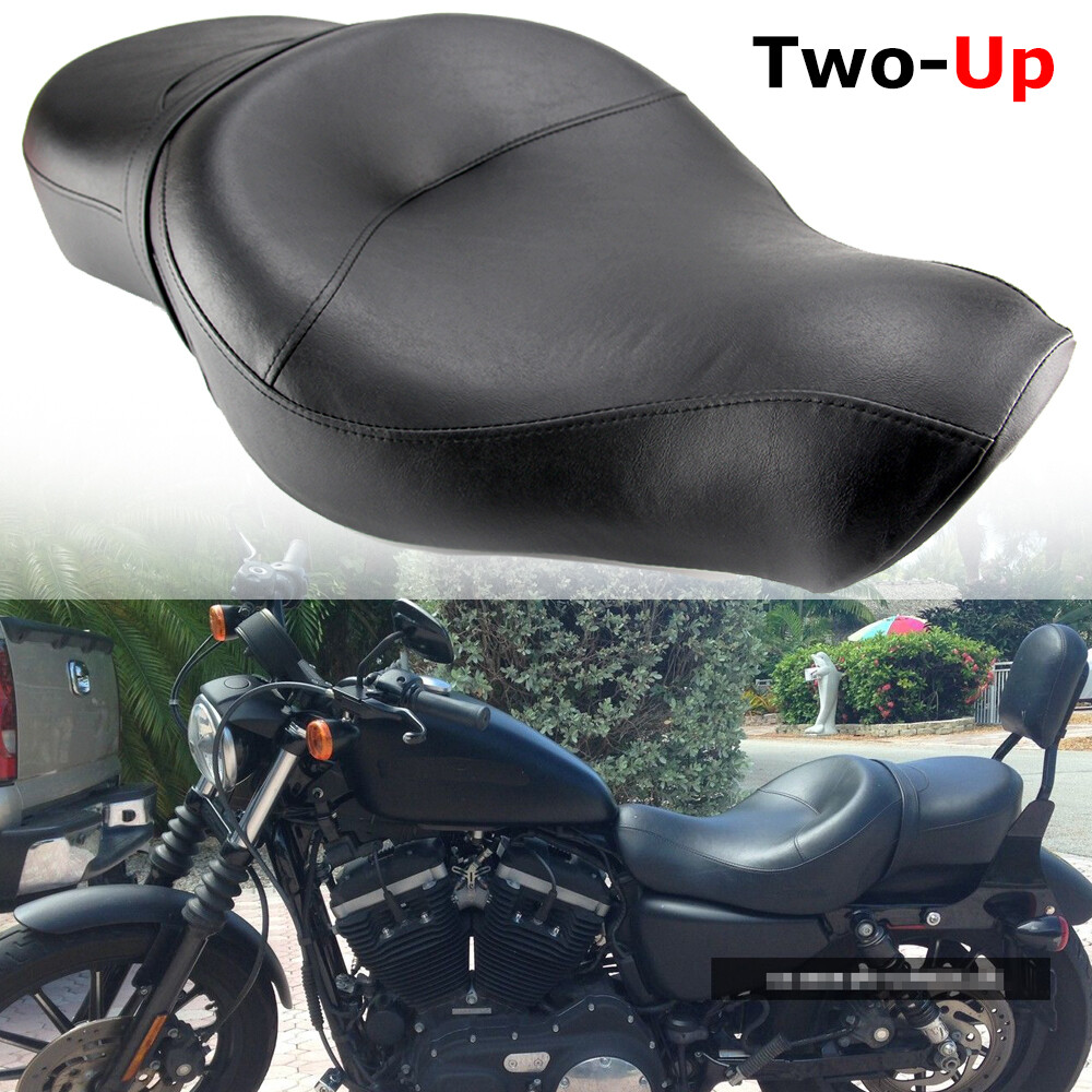 Driver Passenger Seat 2 Up For Harley Sportster XL 1200C XL 1200L XL 883L 04-Up