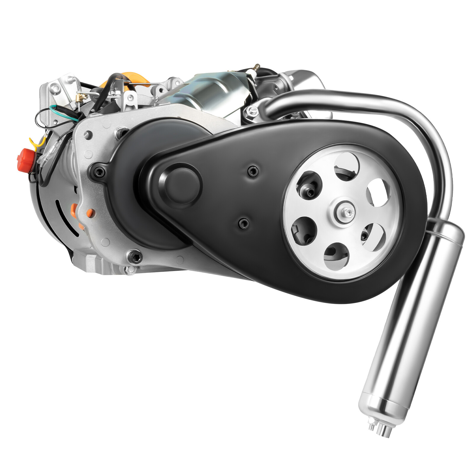 4 Stroke 100cc Bike Engine Kit Set Gas Motorized Motor Bicycle Modified Engine