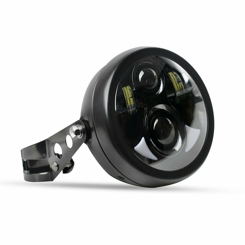 5-3/4 5.75″ LED Headlight Mount Housing Bracket For Honda Shadow Spirit 750
