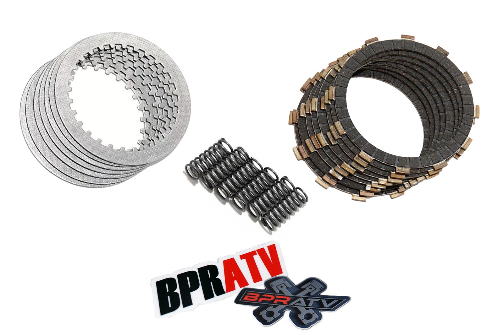 04-09 Honda CRF250R CRF 250R Heavy Duty Steel Plates Fibers & Springs Clutch Kit