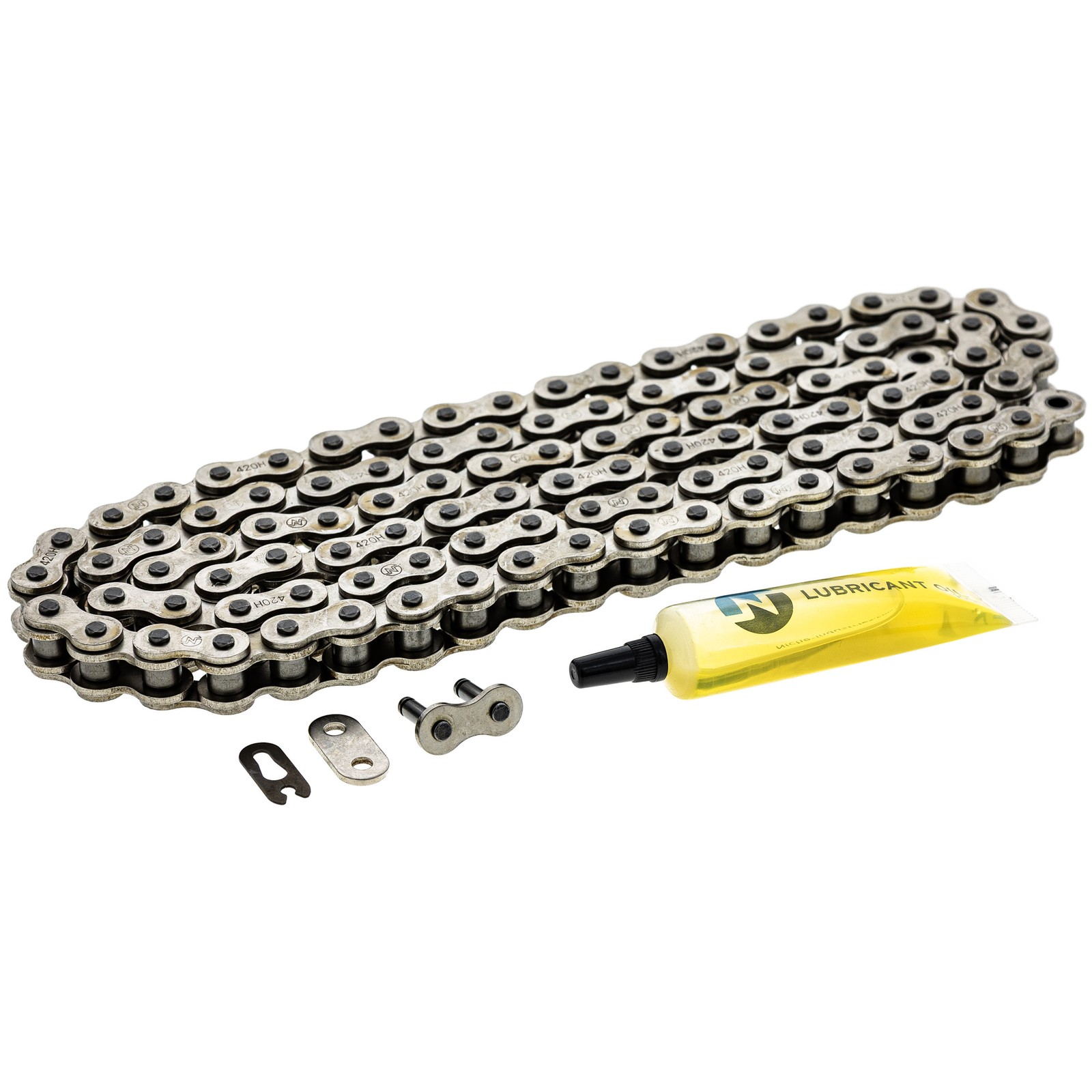NICHE 420 Drive Chain 104 Links Standard Non O-Ring with Connecting Master Link