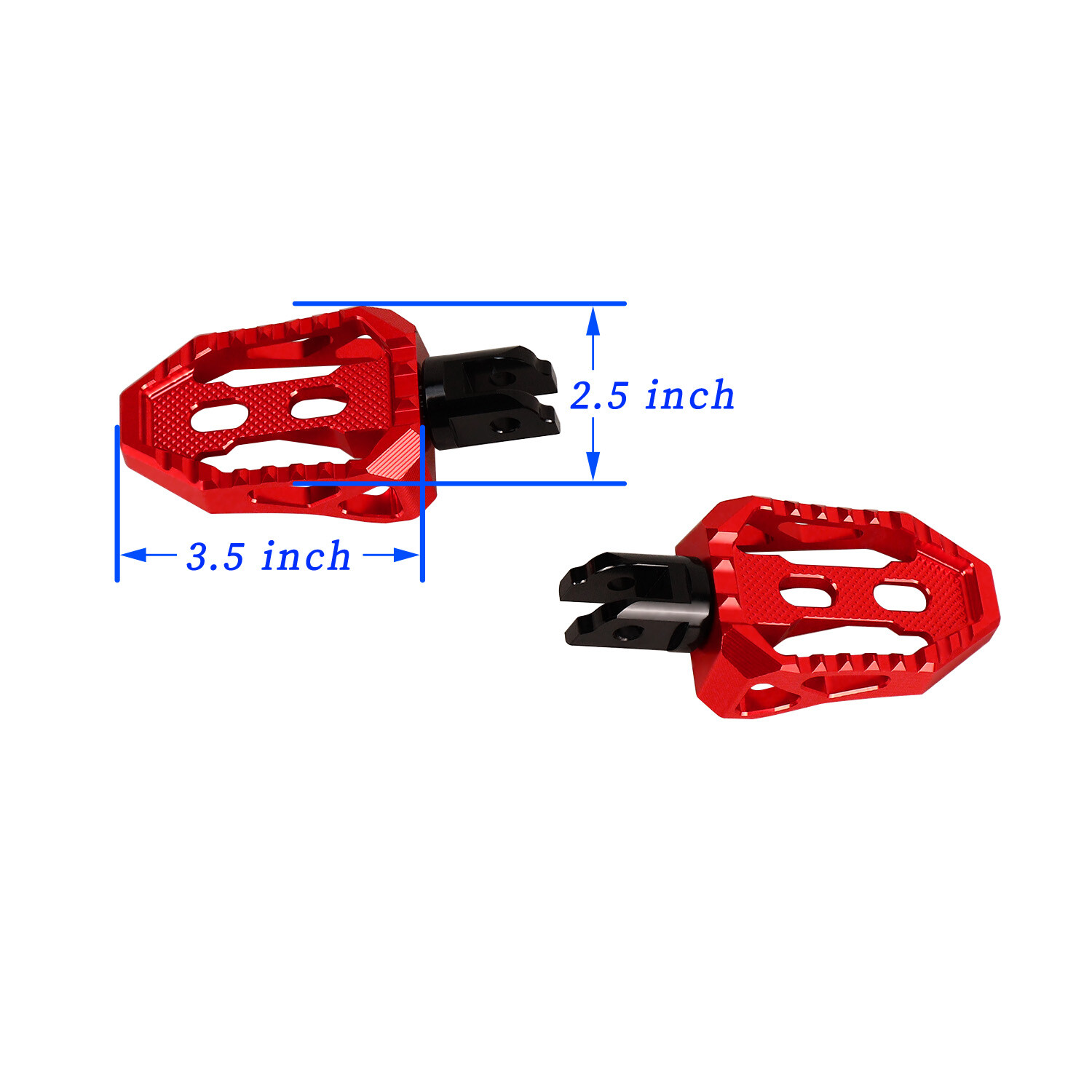 Red Horse Palm Rider’s Footpeg Footpedal For Harley 18-later FLSB FXLR FLHCS