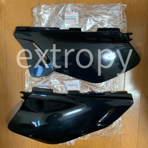 SUZUKI Genuine DR650SE Black RH LH Frame Cover 47111-32E10-019 47211-32E10-019