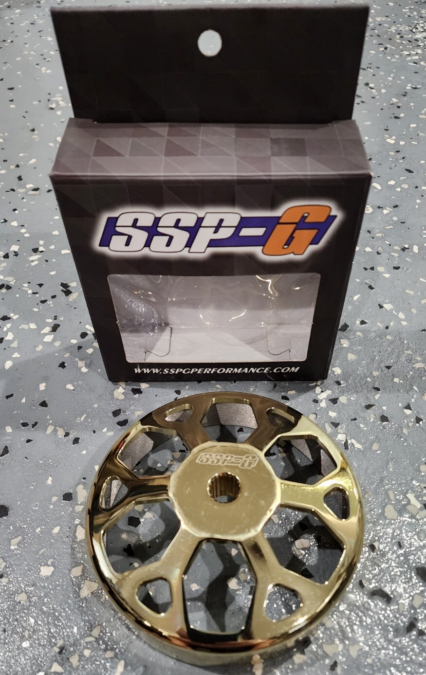 GY6 125cc 150cc High Performance SSP-G Clutch Bell Gold- LOOK