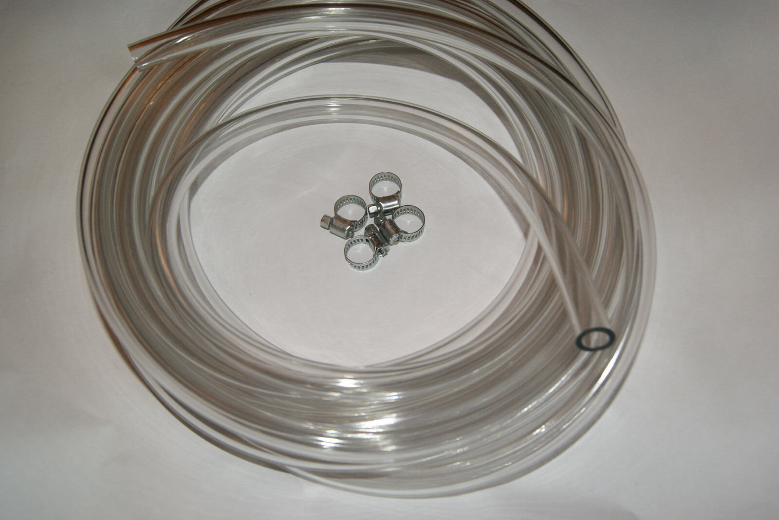 Fuel Line 3/8″ ID X 1/2″ OD X 5 Feet CLEAR Gas Hose Tubing 3/8 INCH ID