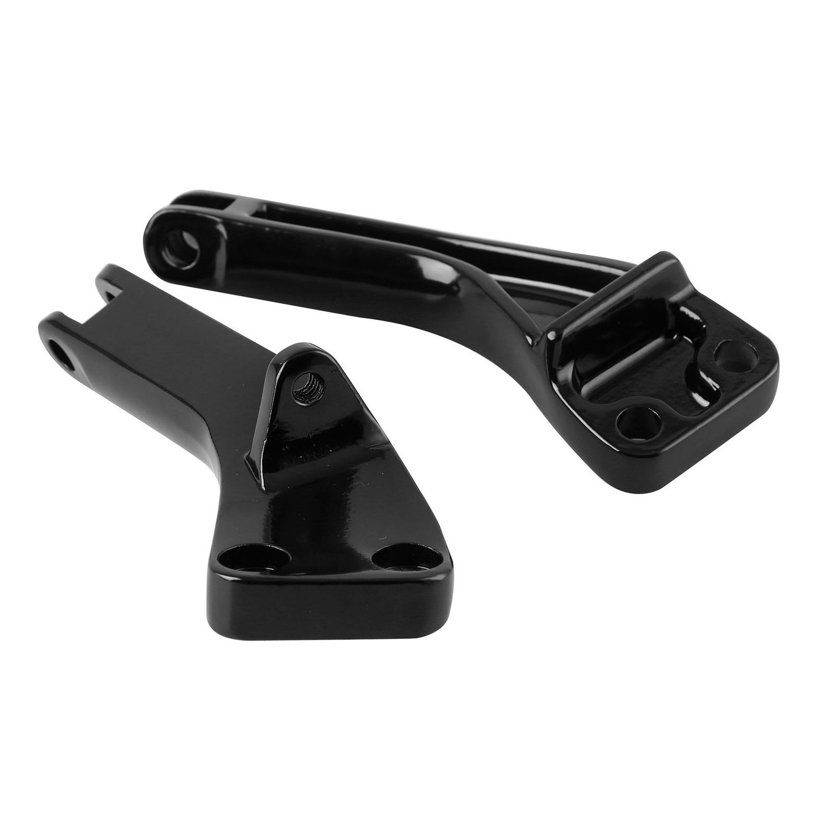 Left Right Passenger Peg Footpeg Mount Brackets Fit For Harley Dyna 2006-2017
