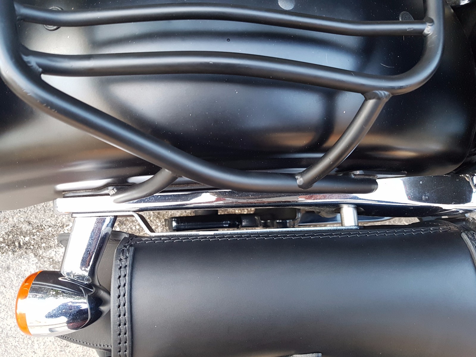 SADDLE BAG RIGHT SIDE FOR HARLEY DAVIDSON DYNA BEST ITALIAN QUALITY& STYLE