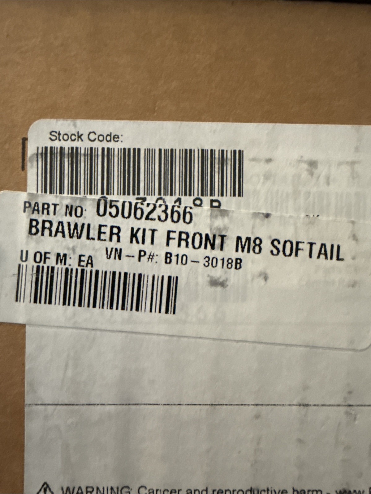 Burly Brand Brawler Crash Guard Bar Front Sliders 18-25 Harley M8 Softail Black