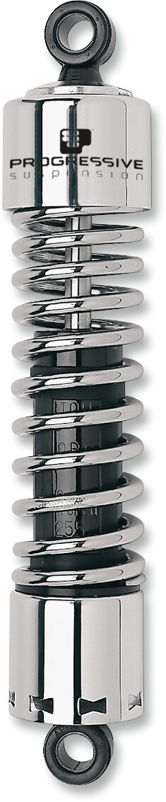 Progressive Suspension 412 Series 12.5in Chrome Rear Shocks – Pair
