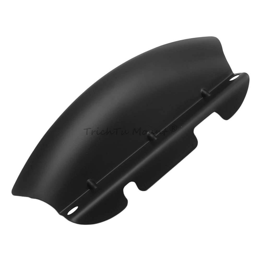Black Lower Triple Tree Wind Deflector For Harley Road King Electra Glide 14-23