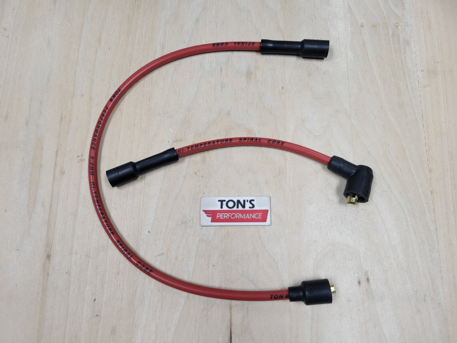Ton’s Spark Plug Wires for Harley Touring 1986 – 2003 Sportster XL FLT 86-03 Red
