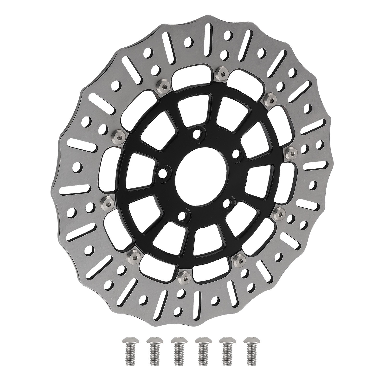 1* 11.8″ Floating Front Brake Rotor Disc for Harley-Davidson Touring 2009-2019