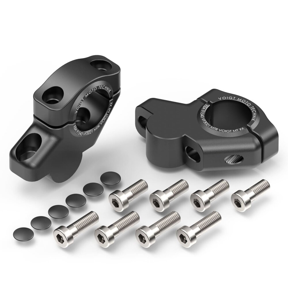 Voigt Handlebar risers 30 mm with 21 mm for Suzuki DL 800 V-Strom & DE 23-